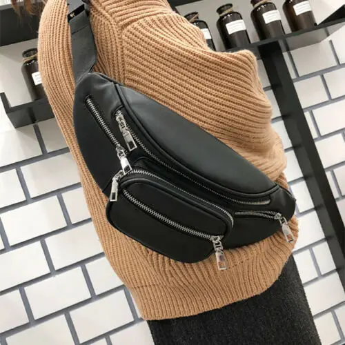 New Fashion Leather Waist Bag Zipper Men Belt Pack Women Handbag Unisex Fanny Pack Ladies Waist Pack Belly Bags Phone Pouch
New Fashion Leather Waist Bag Zipper Men Belt Pack Women Handbag Unisex Fanny Pack Ladies Waist Pack Belly Bags Phone Pouch