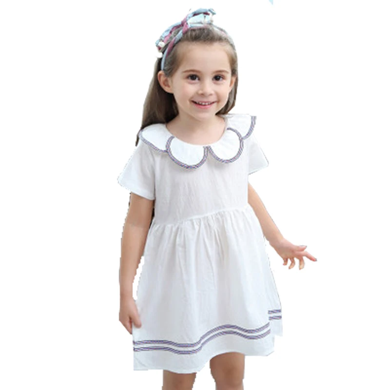 Summer Style White Girls Dress Baby Girls Casual Dresses Children's Clothing Vestidos Infantis Toddler Girl Clothing
Summer Style White Girls Dress Baby Girls Casual Dresses Children's Clothing Vestidos Infantis Toddler Girl Clothing