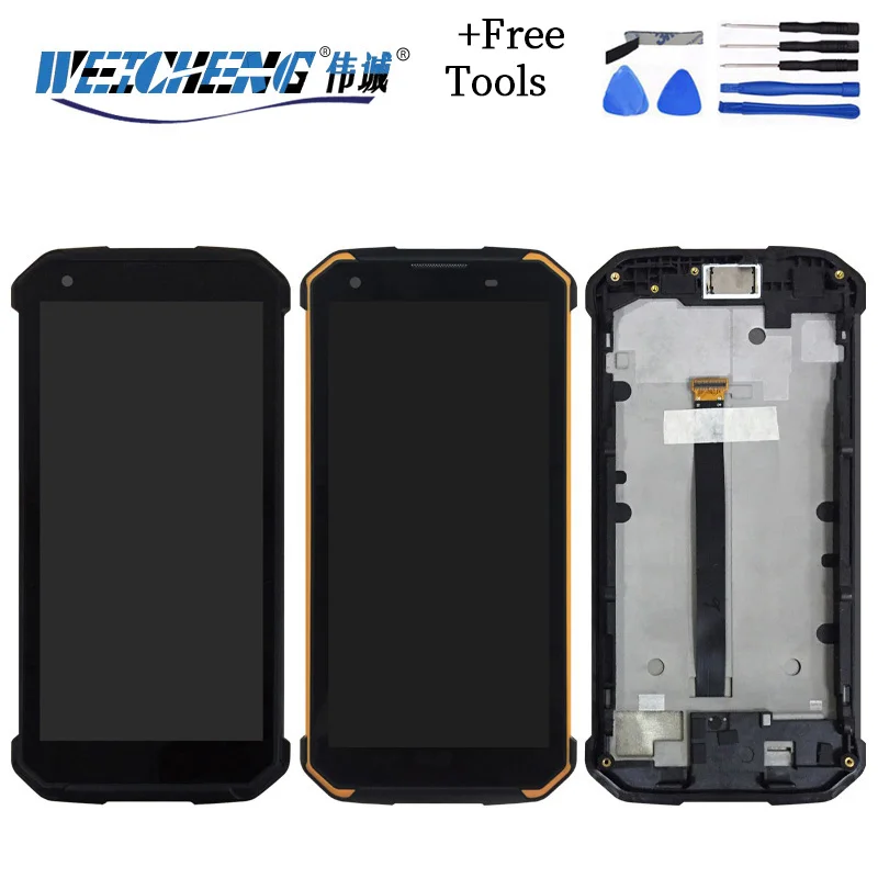 WEICHENG For Blackview BV9500 Pro LCD Display and Touch Screen Assembly Repair Parts With Tools For Blackview BV9500
WEICHENG For Blackview BV9500 Pro LCD Display and Touch Screen Assembly Repair Parts With Tools For Blackview BV9500