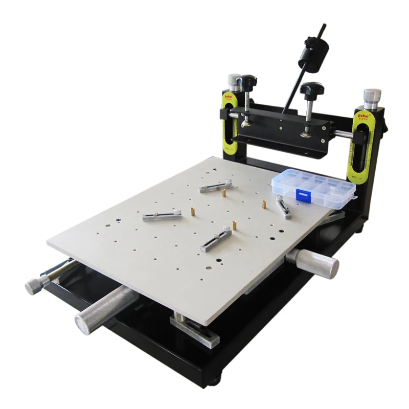 PUHUI PH-HPP01 New Arrival High Precision Solder Paste PCB board welding 300x400mm Manual Stencil Printer
PUHUI PH-HPP01 New Arrival High Precision Solder Paste PCB board welding 300x400mm Manual Stencil Printer