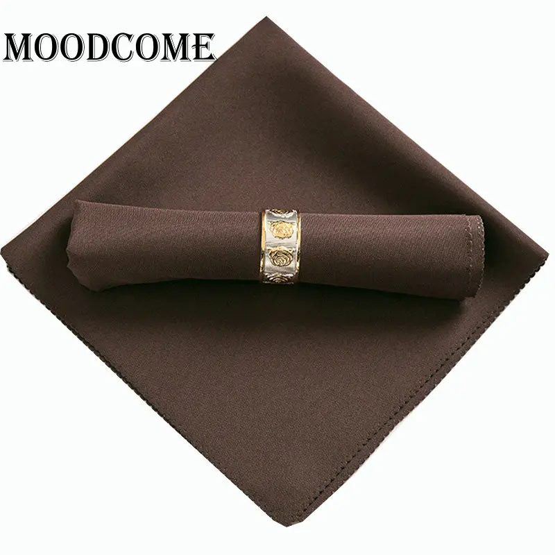 10pcs/lot brown napkin wedding decor cloth napkin dish table napkin for kitchen servilleta new
10pcs/lot brown napkin wedding decor cloth napkin dish table napkin for kitchen servilleta new