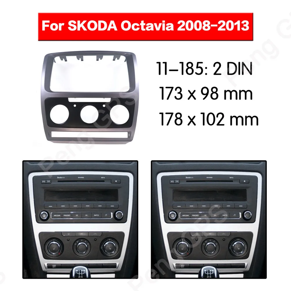 Автомобильный радиоприемник 2 DIN, Адаптер для установки, панель для SKODA Octavia 2008 2009 2010 2011 2012 2013, рамка для аудио
Автомобильный радиоприемник 2 DIN, Адаптер для установки, панель для SKODA Octavia 2008 2009 2010 2011 2012 2013, рамка для аудио
