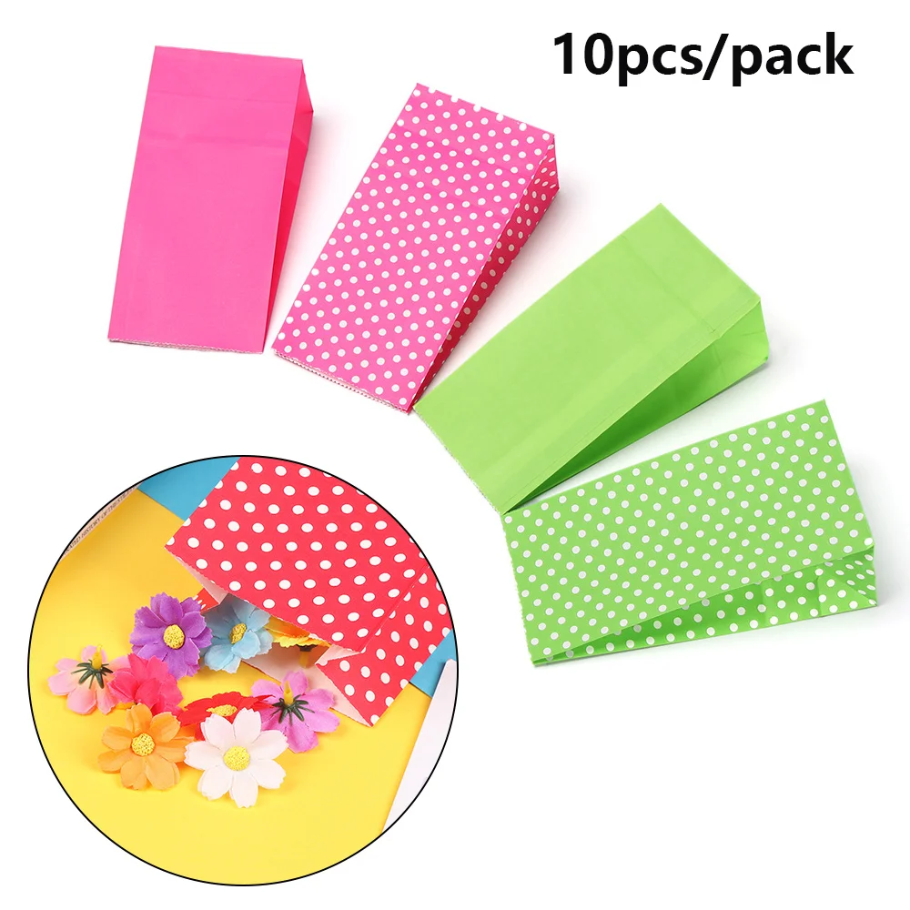 bag supplies child party birthday food paper kraft seal gift