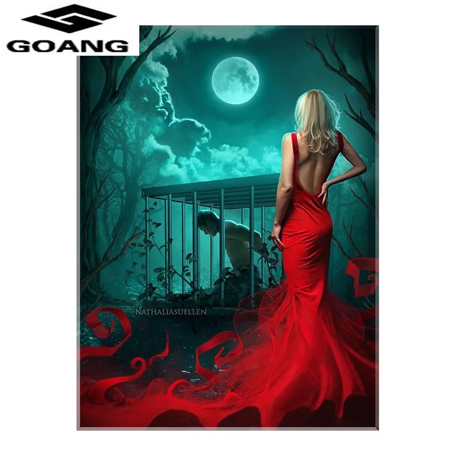 GOANG sexy woman Diamond embroidery romantic 5D full cross stitch square diamond sets decorative diamond painting landscape
GOANG sexy woman Diamond embroidery romantic 5D full cross stitch square diamond sets decorative diamond painting landscape