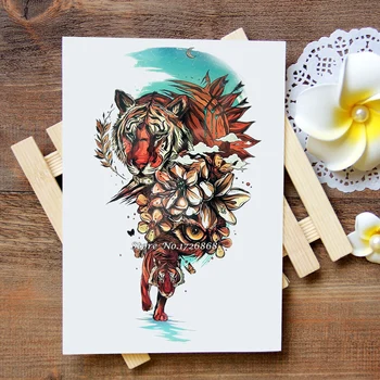 Waterproof Temporary Tattoo Sticker Bengal tiger tattoo Water Transfer Flash Tattoo fake tattoo for women men kids #792
Waterproof Temporary Tattoo Sticker Bengal tiger tattoo Water Transfer Flash Tattoo fake tattoo for women men kids #792