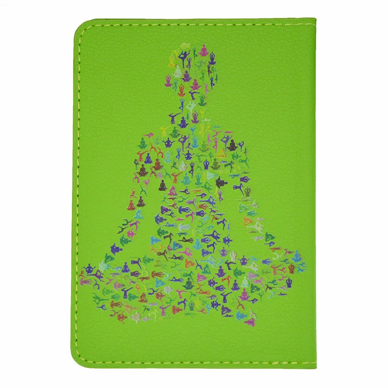 Color Embossed Passport Cover Printed Yoga Gesture on Back Women's Chromatic Exercise Position Passport Holder (picture custom)
Color Embossed Passport Cover Printed Yoga Gesture on Back Women's Chromatic Exercise Position Passport Holder (picture custom)