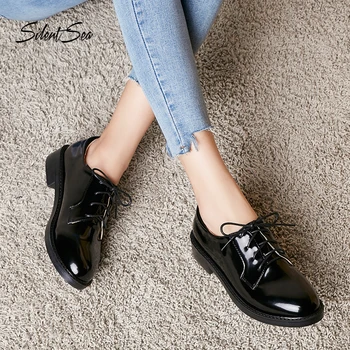 Silentsea Autumn New Fashion Slip On Women High Heels Shoes Woman Patent Leather Single Casual Shoes Comfortable Women Pumps
Silentsea Autumn New Fashion Slip On Women High Heels Shoes Woman Patent Leather Single Casual Shoes Comfortable Women Pumps