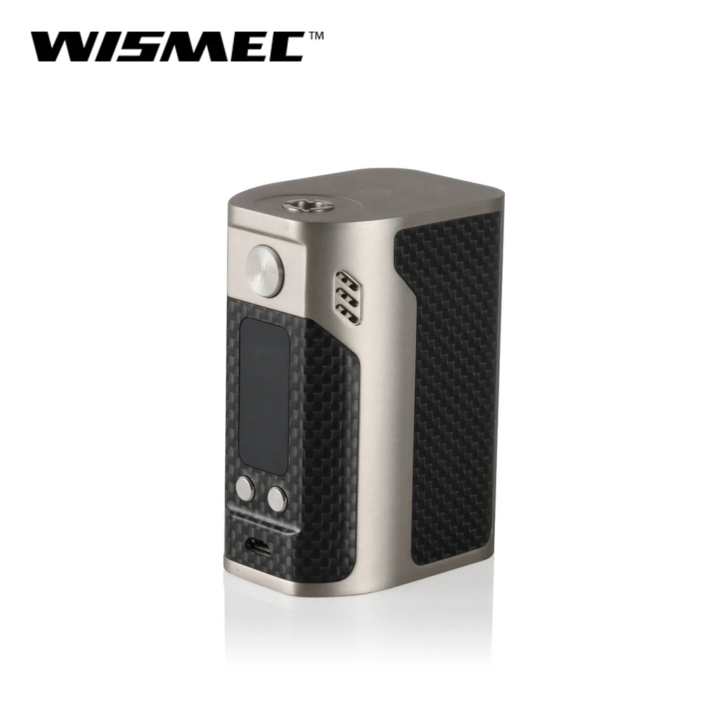 Original Wismec Reuleaux RX300 TC Mod Carbon Fiber Version OLED Screen Display TC-Ni/TC-Ti/TC-SS mode High Level e-Cig Mods
Original Wismec Reuleaux RX300 TC Mod Carbon Fiber Version OLED Screen Display TC-Ni/TC-Ti/TC-SS mode High Level e-Cig Mods