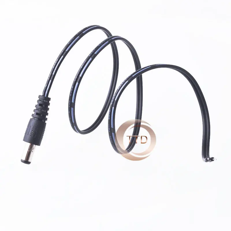 1pc 12V DC Power Plug Male Connector 5.5X2.1mm 50cm With Cord Cable For 5050 3528 2835 Led Strip CCTV Free Shipping
1pc 12V DC Power Plug Male Connector 5.5X2.1mm 50cm With Cord Cable For 5050 3528 2835 Led Strip CCTV Free Shipping