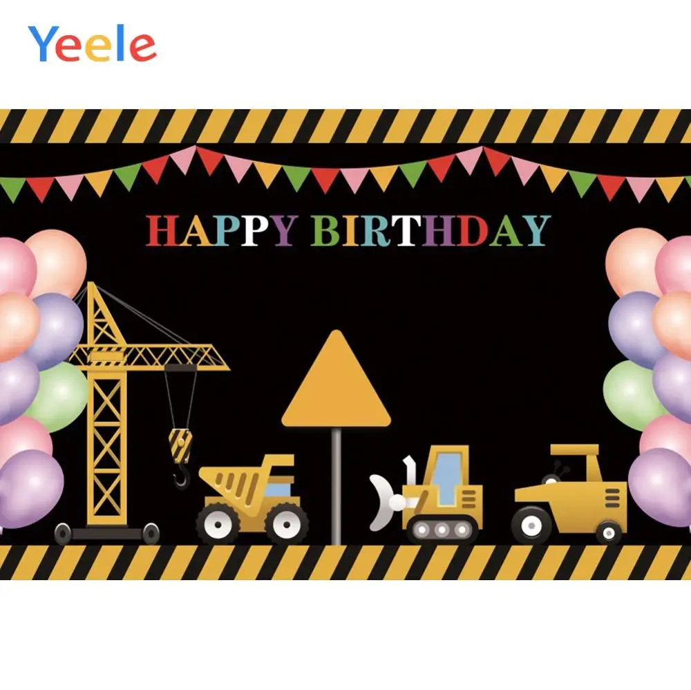 Yeele Happy Birthday Balloons Tonstruction Toy Car Photography Backdrops Personalized Photographic Backgrounds For Photo Studio
Yeele Happy Birthday Balloons Tonstruction Toy Car Photography Backdrops Personalized Photographic Backgrounds For Photo Studio