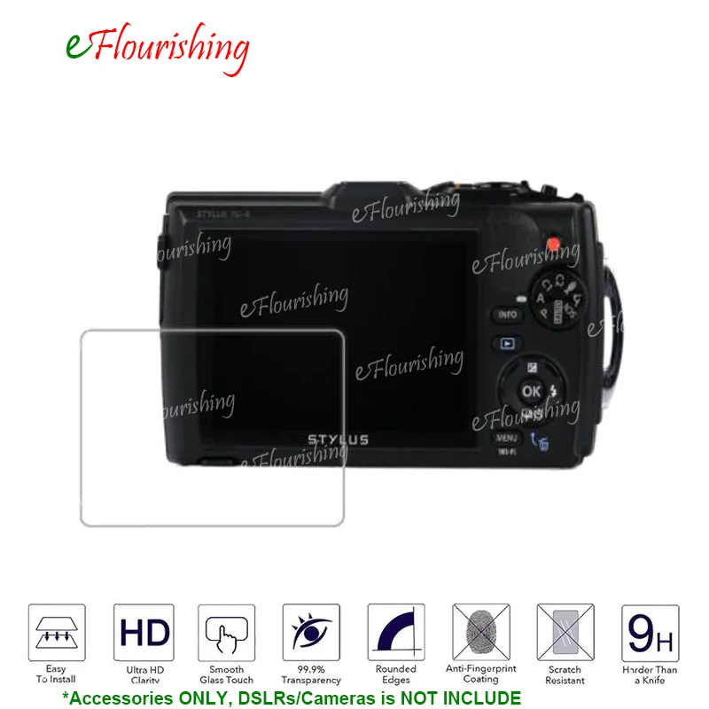 Tempered Glass 9H LCD Screen Protector for Olympus Tough TG3/4/5 TG-3/TG-4/TG-5 iHS DSLRs Protective Film Protection-@
Tempered Glass 9H LCD Screen Protector for Olympus Tough TG3/4/5 TG-3/TG-4/TG-5 iHS DSLRs Protective Film Protection-@