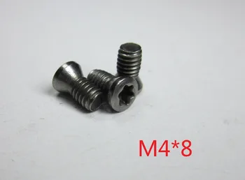 100pcs M4*8mm Insert Hexagon Torx Screw for Replaces Carbide Inserts CNC machine Lathe M4 x 8mm accessories blade cutter
100pcs M4*8mm Insert Hexagon Torx Screw for Replaces Carbide Inserts CNC machine Lathe M4 x 8mm accessories blade cutter
