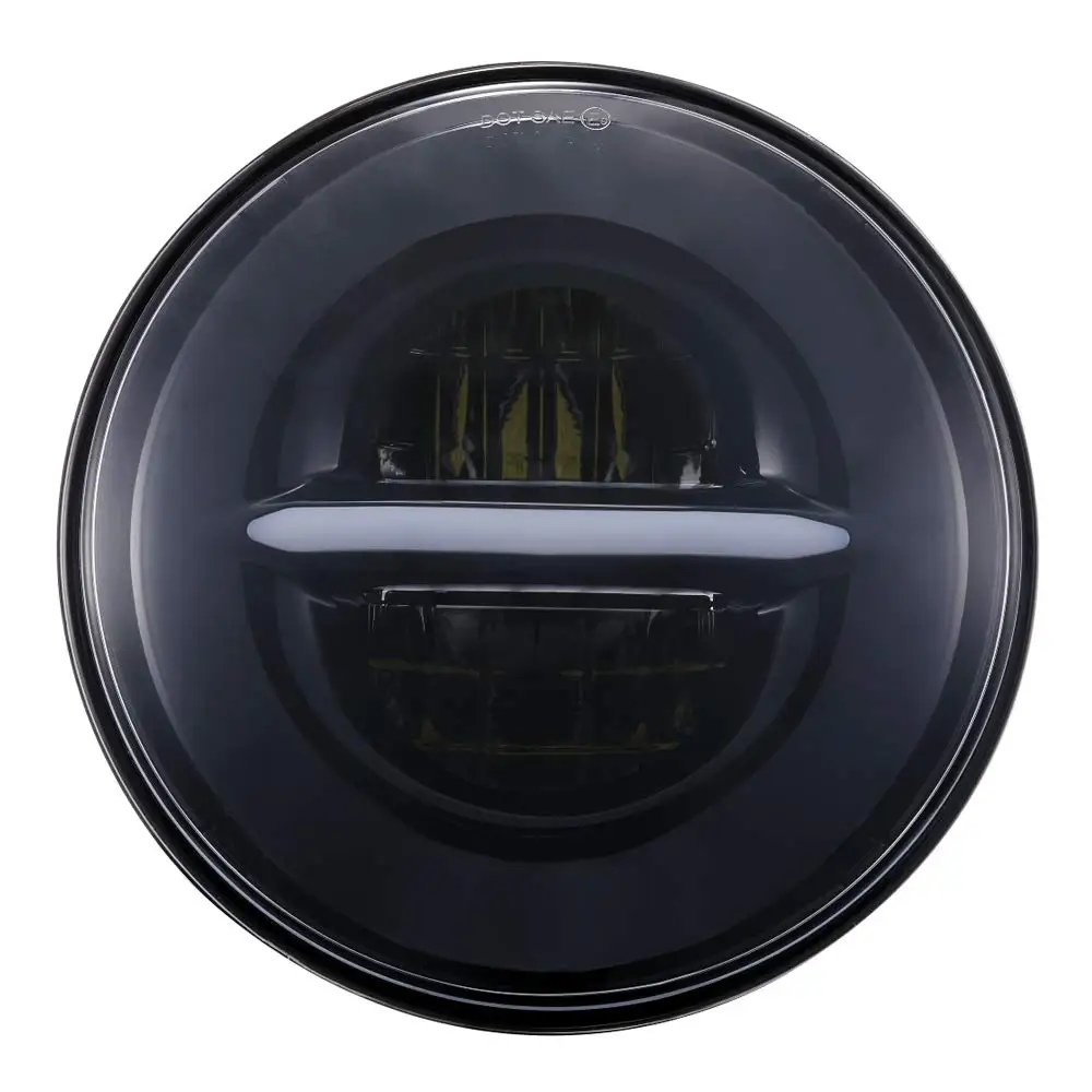 LED Round Headlight 7 inch 2PCS 6000K Hi/lo Beam lamp Halo for Jeep Wrangler JK TJ LJ Harley Davidson, Uni-light J004-2pcs
LED Round Headlight 7 inch 2PCS 6000K Hi/lo Beam lamp Halo for Jeep Wrangler JK TJ LJ Harley Davidson, Uni-light J004-2pcs