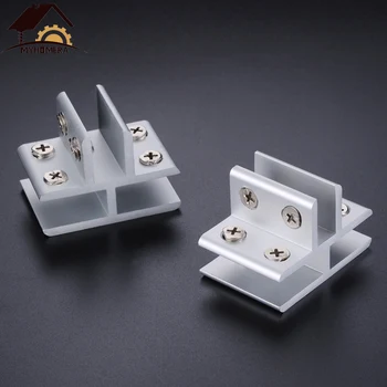 Myhomera Glass Clamps Shelves Holder 2 Ways 3 Ways For 8mm 10mm 12mm Thick Glass Clips Corner Bracket Clamp Showcase Aluminum
Myhomera Glass Clamps Shelves Holder 2 Ways 3 Ways For 8mm 10mm 12mm Thick Glass Clips Corner Bracket Clamp Showcase Aluminum