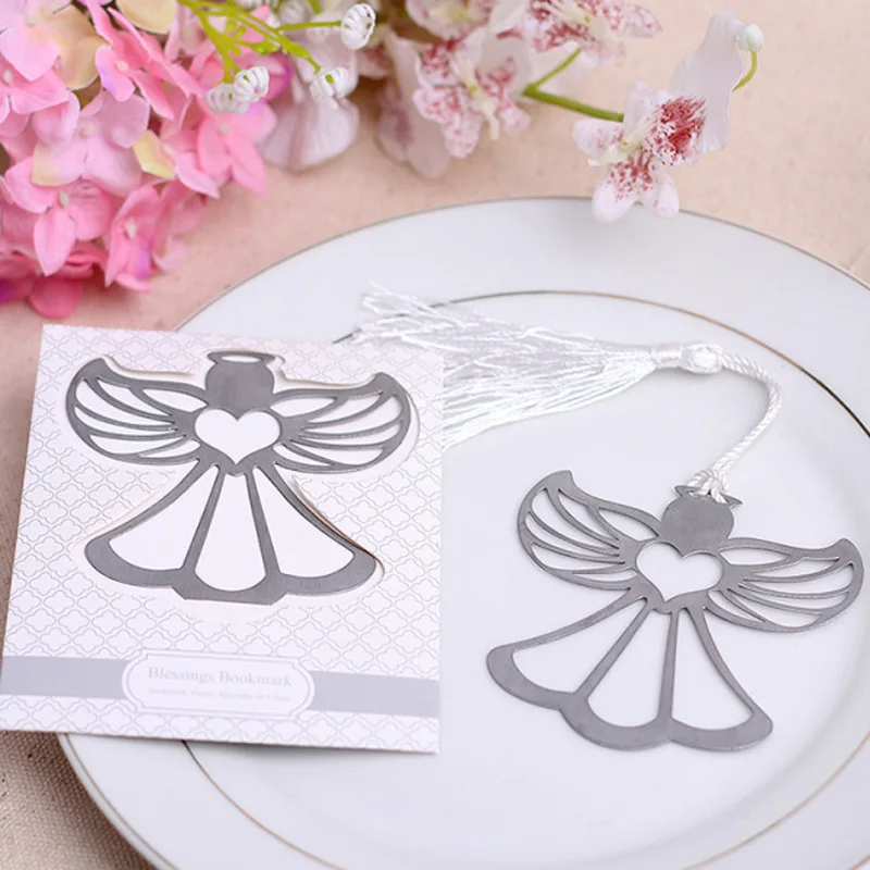 100 PCS/LOT blessings angel bookmark baby shower favor Wedding favors and gifts with tassel wedding giveaways Free shipping
100 PCS/LOT blessings angel bookmark baby shower favor Wedding favors and gifts with tassel wedding giveaways Free shipping