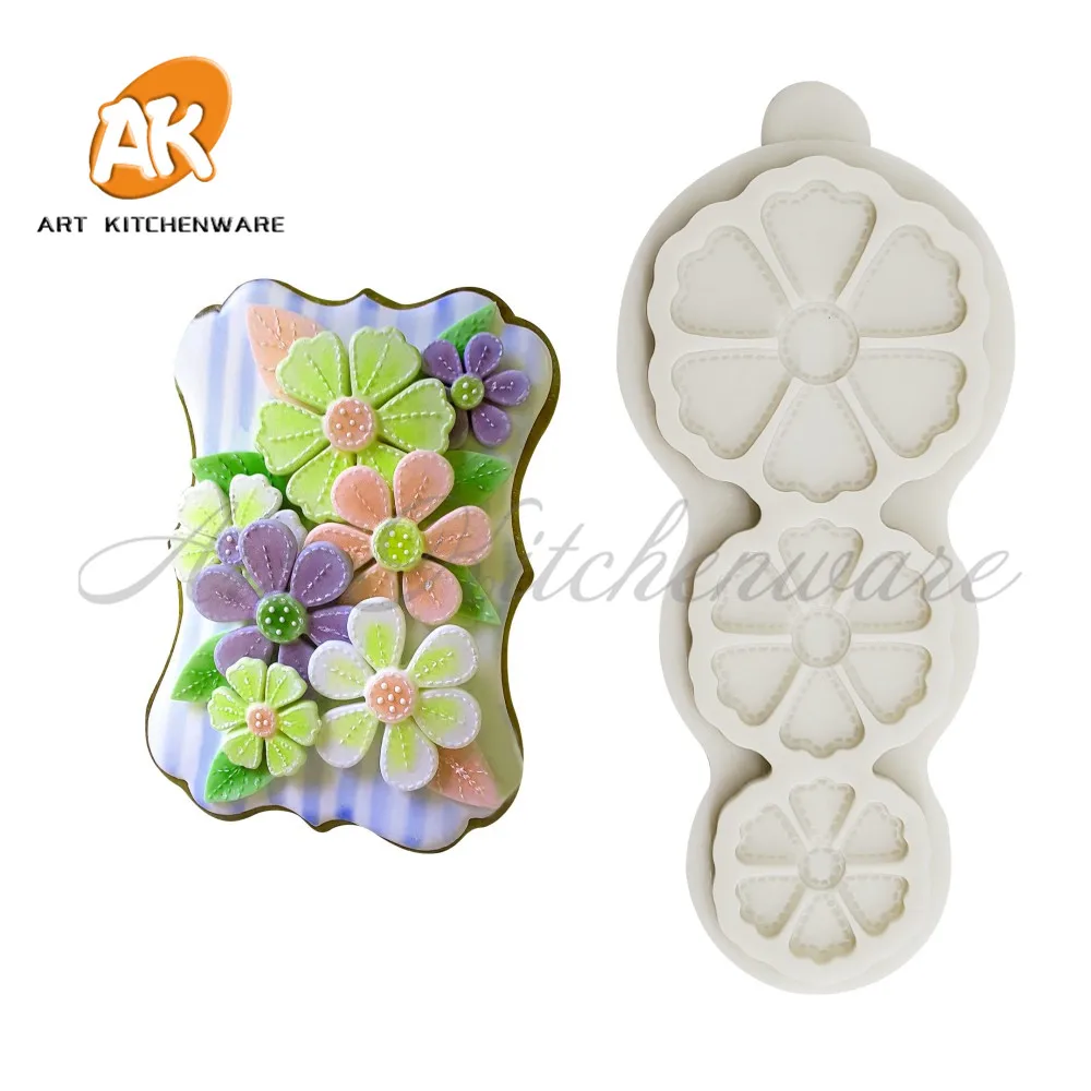 Knitted Flower Silicone Mold Cupcake And Cake Border Moulds Cake Decorating Tools Fondant Sugarcraft Wedding Cake Mould Bakeware
Knitted Flower Silicone Mold Cupcake And Cake Border Moulds Cake Decorating Tools Fondant Sugarcraft Wedding Cake Mould Bakeware