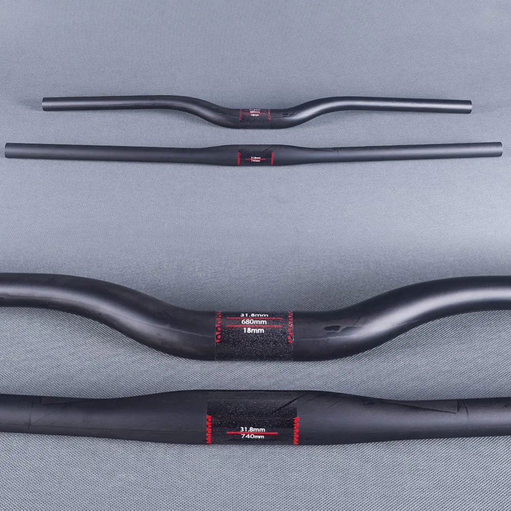 Matt Full UD Carbon Fiber Mountain Bicycle Riser Handlebar Flat Handlebar 31.8mm Cycling MTB P
Matt Full UD Carbon Fiber Mountain Bicycle Riser Handlebar Flat Handlebar 31.8mm Cycling MTB P