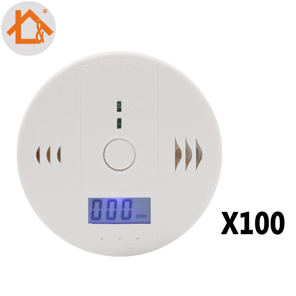 Free shipping LCD CO Sensor Built-in 85dB siren sound Independent Type Carbon Monoxide Poisoning Warning Alarm Detector 100pcs
Free shipping LCD CO Sensor Built-in 85dB siren sound Independent Type Carbon Monoxide Poisoning Warning Alarm Detector 100pcs