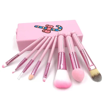 Eldridge profession 8pcs Make up Brushes Set Pink Color Cosmetics Makeup Brush Set Cute Cosmetic Concealer Makeup Brushes Set
Eldridge profession 8pcs Make up Brushes Set Pink Color Cosmetics Makeup Brush Set Cute Cosmetic Concealer Makeup Brushes Set