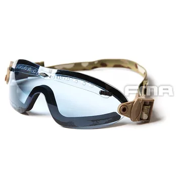 FMA Outdoor Sports Tactical BOOGIE REGULATOR Goggle Glasses Low Profile Adjustable Eyewear Blue lens TB1302
FMA Outdoor Sports Tactical BOOGIE REGULATOR Goggle Glasses Low Profile Adjustable Eyewear Blue lens TB1302