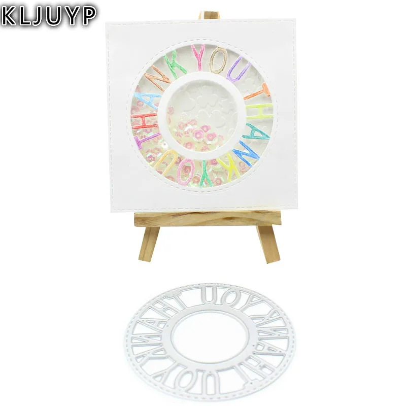 KLJUYP Thank You Metal Cutting Dies Stencils for DIY Scrapbooking/photo album Decorative Embossing DIY Paper Cards
KLJUYP Thank You Metal Cutting Dies Stencils for DIY Scrapbooking/photo album Decorative Embossing DIY Paper Cards