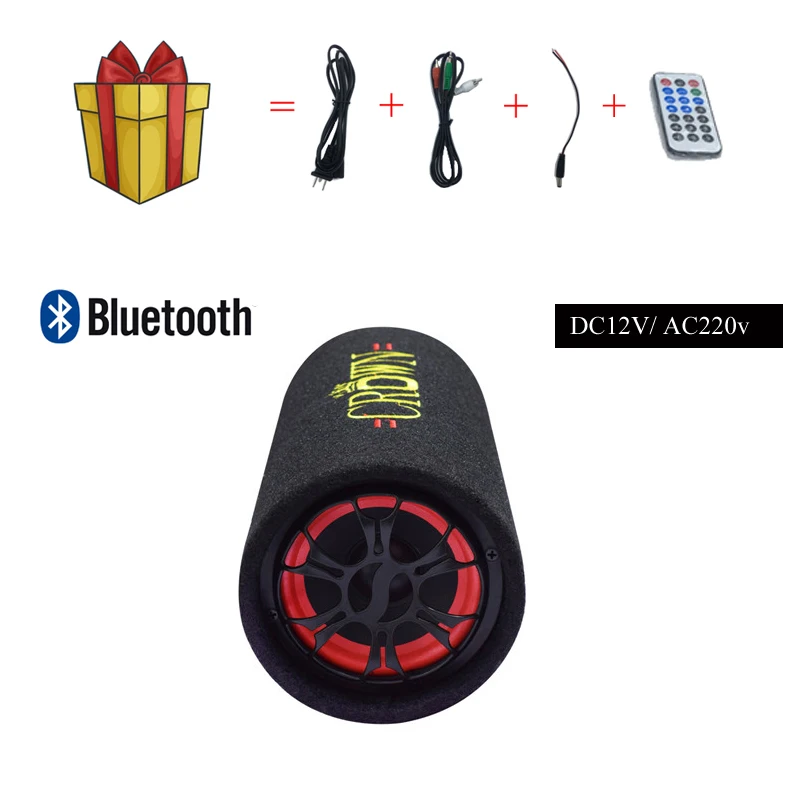 Free Shipping Active Speaker with Bluetooth HiFi Stereo Audio Car Powerful Subwoofer 200W 5 Inch DC12V AC220V Round Type Speaker
Free Shipping Active Speaker with Bluetooth HiFi Stereo Audio Car Powerful Subwoofer 200W 5 Inch DC12V AC220V Round Type Speaker