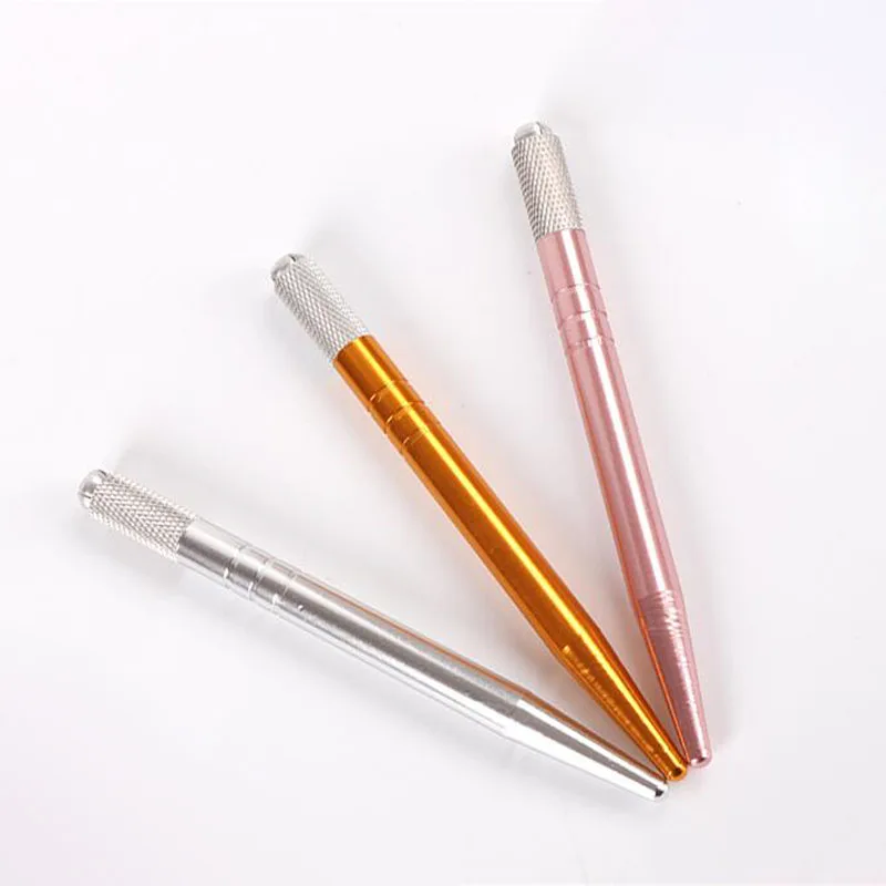 

Microblading Manual Pen Embroidery Eyebrow Lip for Permanent Makeup Pen Machine Accessories Aluminium Alloy Handle Tattoo Gun