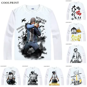 PlayerUnknown's Battlegrounds T-Shirts Long Sleeve Shirts PUBG Game Battle Royale Winner Winner Chicken Dinner Cosplay Shirt
PlayerUnknown's Battlegrounds T-Shirts Long Sleeve Shirts PUBG Game Battle Royale Winner Winner Chicken Dinner Cosplay Shirt