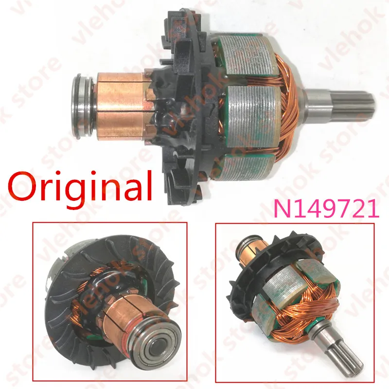 Якорный ротор N149721 N309480 для DeWALT DCF880 DCF880M2 DCF880HM2 DCF883B DCF883L2 DCF880B DCF880L2 аксессуары