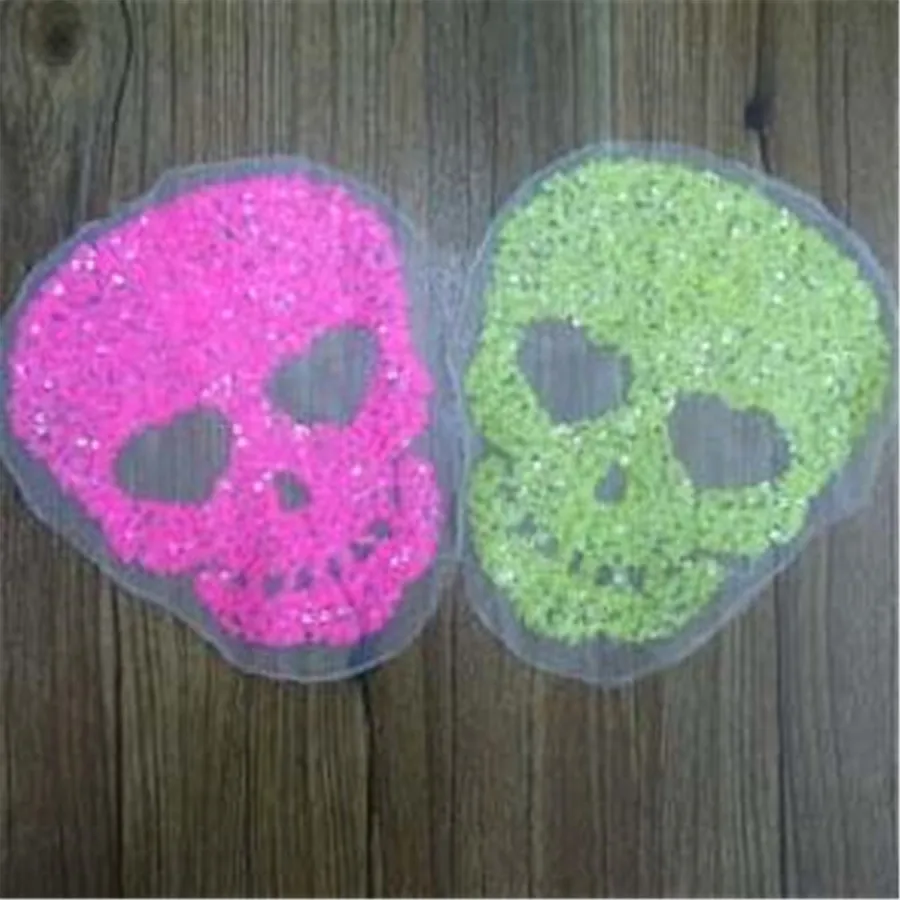 Clothing Women Shirt Top Diy Large Skull head Patch Sequins deal with it T-shirt girls Patches for clothes Stickers Freeshipping
Clothing Women Shirt Top Diy Large Skull head Patch Sequins deal with it T-shirt girls Patches for clothes Stickers Freeshipping