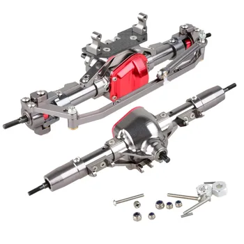 Good Quality 1/10 Rc Car Complete Alloy Front And Rear Axle CNC Machined For 1:10 Rc Crawler AXIAL SCX10
Good Quality 1/10 Rc Car Complete Alloy Front And Rear Axle CNC Machined For 1:10 Rc Crawler AXIAL SCX10