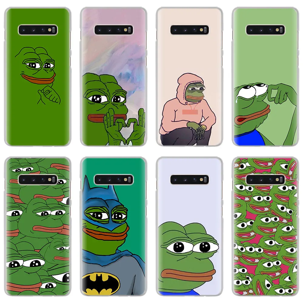 Memes Sad Frog Phone Cases for Samsung Galaxy S10 S8 S9 Plus S10e M10 M20 S6 S7 edge Hard PC back cover case
Memes Sad Frog Phone Cases for Samsung Galaxy S10 S8 S9 Plus S10e M10 M20 S6 S7 edge Hard PC back cover case