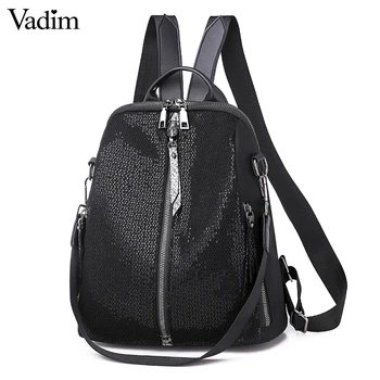 Vadim Oxford Black Backpack Women Bags Multifunction Female Shoulder Bag Ladies Schoolbag for Teenager Girls Mochila Sac a Dos
Vadim Oxford Black Backpack Women Bags Multifunction Female Shoulder Bag Ladies Schoolbag for Teenager Girls Mochila Sac a Dos