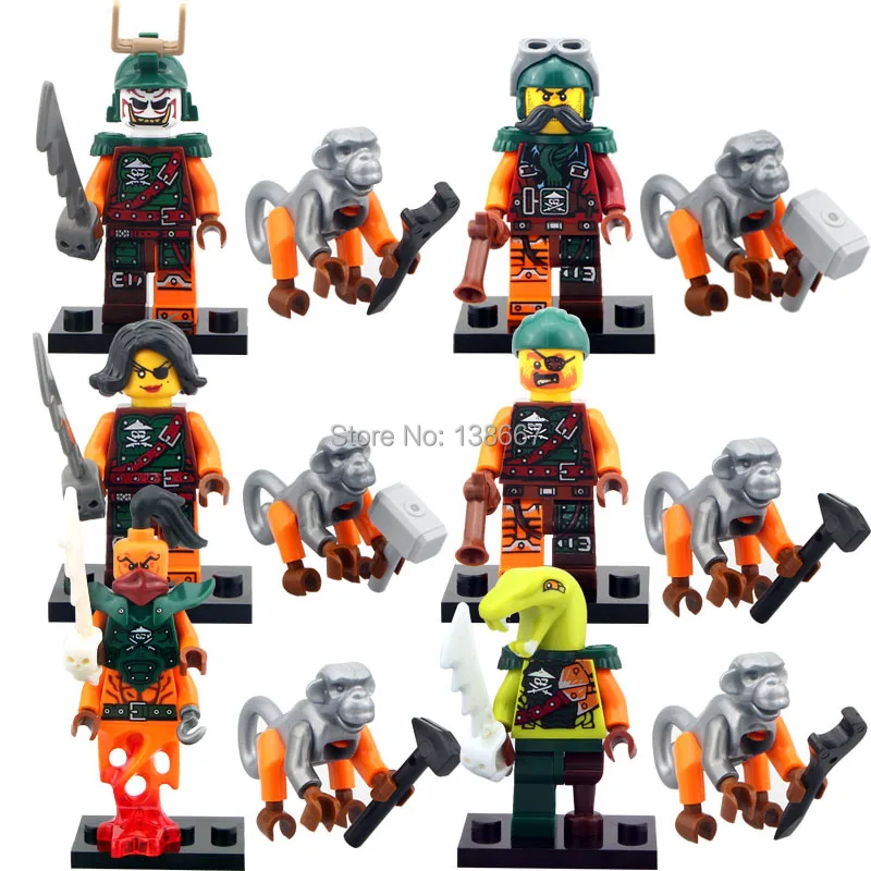 10035-10040 6pcs/lot Cyren Doubloon Nadakhan Flintlocke Clancee Bucko Blocks Children Gift
10035-10040 6pcs/lot Cyren Doubloon Nadakhan Flintlocke Clancee Bucko Blocks Children Gift