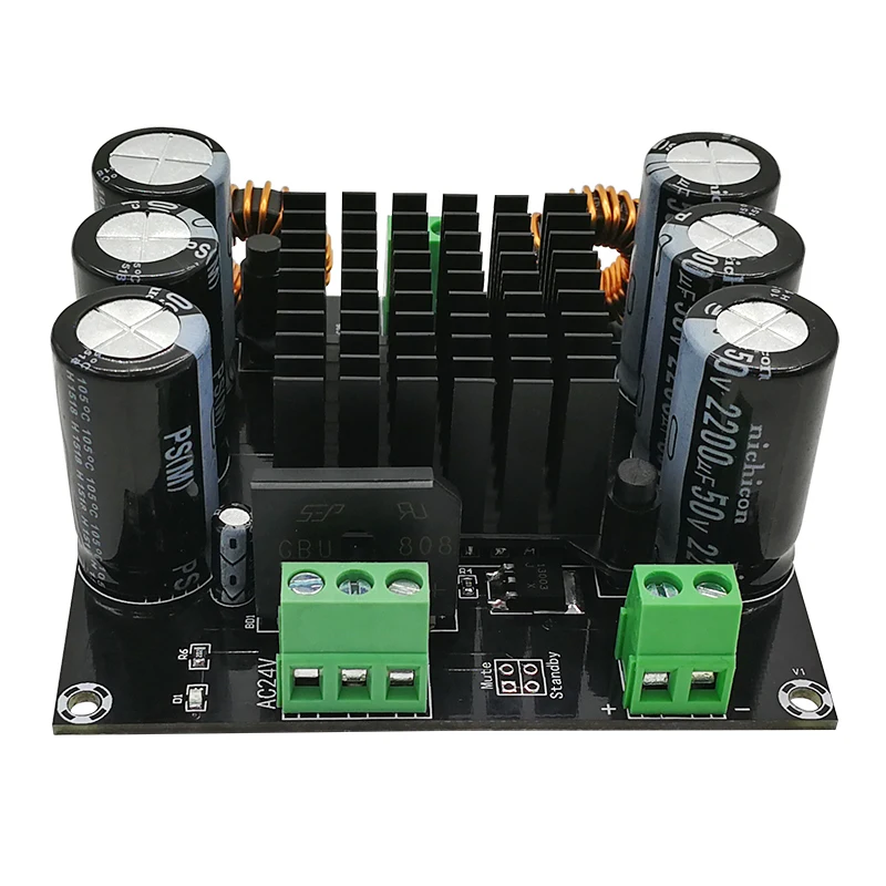 TDA8954TH Core BTL Mode HIFI Class amplificador audio 420W High Power Mono Digital Amplifier Board
TDA8954TH Core BTL Mode HIFI Class amplificador audio 420W High Power Mono Digital Amplifier Board