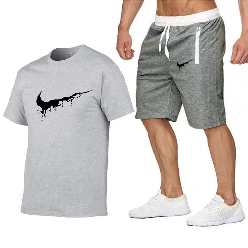 Quality Men's Sets T Shirts+shorts men Brand clothing Two piece suit tracksuit Fashion Casual Tshirts Gyms Workout Fitness Sets
Quality Men's Sets T Shirts+shorts men Brand clothing Two piece suit tracksuit Fashion Casual Tshirts Gyms Workout Fitness Sets