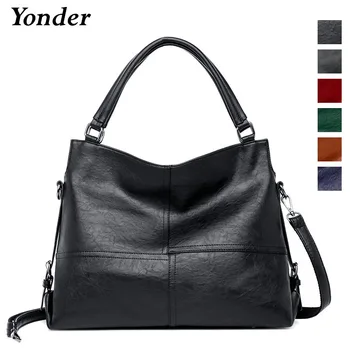 Yonder bucket bag women genuine leather handbag female shoulder crossbody bag ladies sheepskin leather tote bag patchwork Black
Yonder bucket bag women genuine leather handbag female shoulder crossbody bag ladies sheepskin leather tote bag patchwork Black