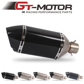 GT Motor - 36-51mm Shorty length Motorcycle carbon Exhaust Muffler Pipe Silencer With Removable DB Killer
GT Motor - 36-51mm Shorty length Motorcycle carbon Exhaust Muffler Pipe Silencer With Removable DB Killer