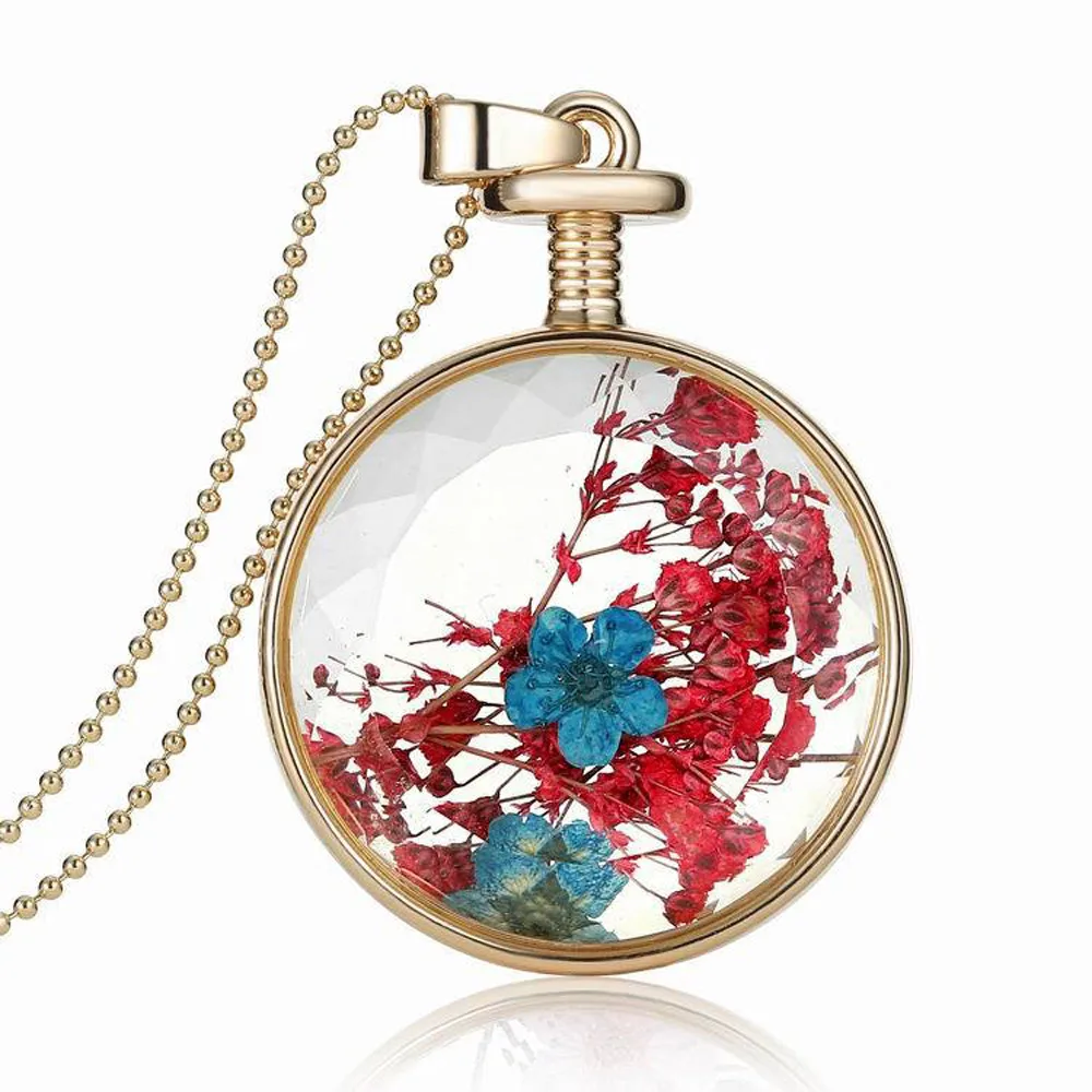 2018 Wholesale New Fashion Women's Jewelry Women Dry Flower Transparent Crystal Wishing Bottle Pendant Necklaces Gils Ladies G
2018 Wholesale New Fashion Women's Jewelry Women Dry Flower Transparent Crystal Wishing Bottle Pendant Necklaces Gils Ladies G