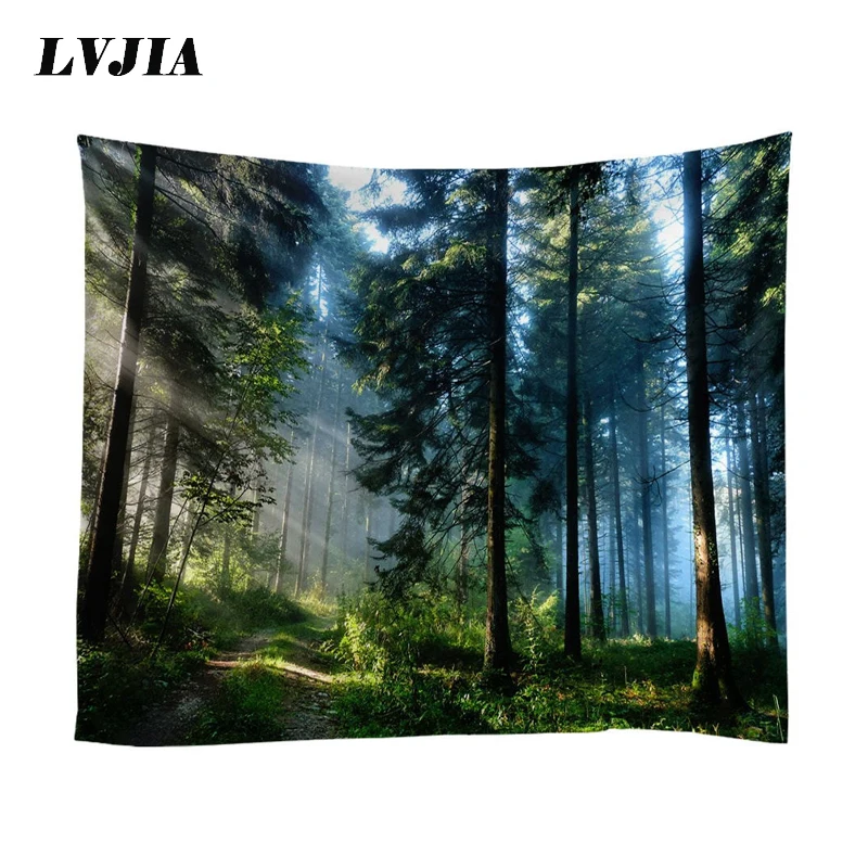 Beautiful Natural Forest Printed Large Wall Tapestry Cheap Hippie Wall Hanging Bohemian Wall Tapestries Mandala Wall Art GT0027
Beautiful Natural Forest Printed Large Wall Tapestry Cheap Hippie Wall Hanging Bohemian Wall Tapestries Mandala Wall Art GT0027