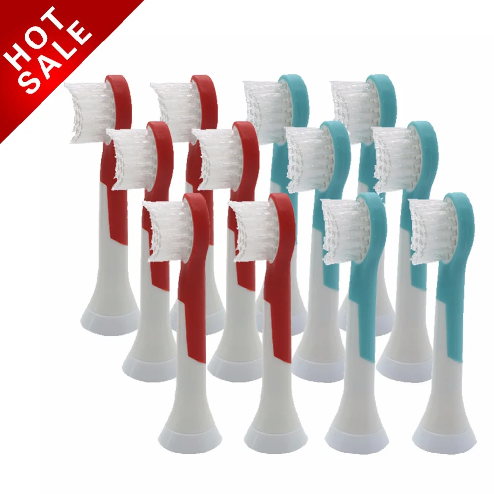12pcs Child kids' Electric Toothbrush Heads for Philips Sonicare Kids HX6930/HX6932/HX6932/HX6932/HX6933/HX6942/HX6942, Ages 4-7
12pcs Child kids' Electric Toothbrush Heads for Philips Sonicare Kids HX6930/HX6932/HX6932/HX6932/HX6933/HX6942/HX6942, Ages 4-7