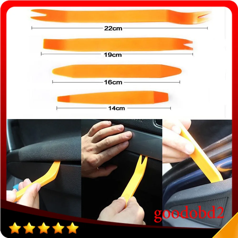 Auto Car Radio Door Clip Panel Trim Dash Audio Removal Tool Installer Pry Tools Hand Tool for Car Stereo Installation Kits
Auto Car Radio Door Clip Panel Trim Dash Audio Removal Tool Installer Pry Tools Hand Tool for Car Stereo Installation Kits