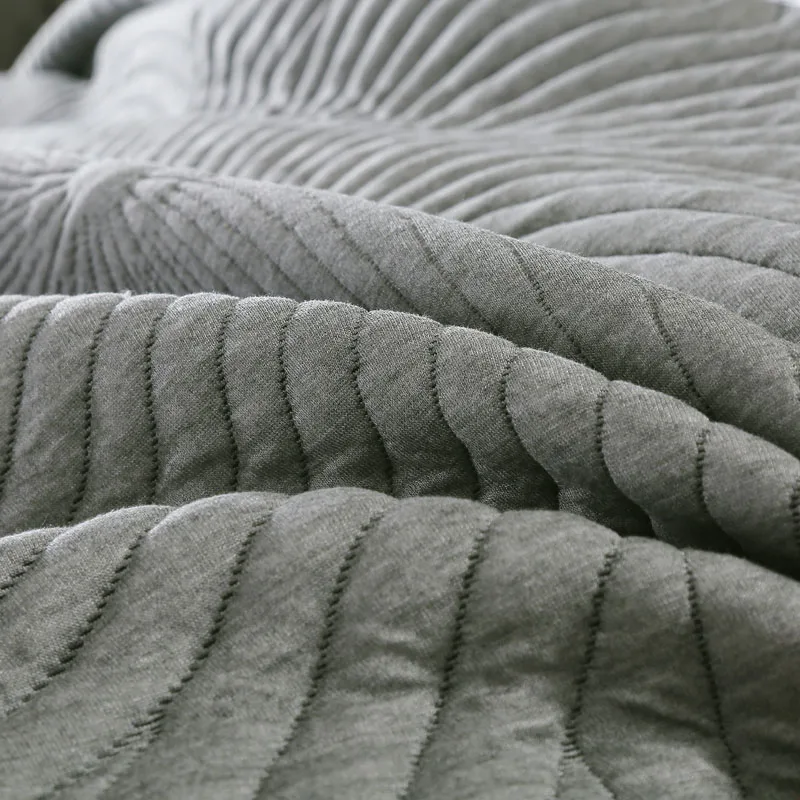 Waliicorners Luxury Knitted Cotton 3 Pieces Bedspread Comforter Set King Queen Size Bed Cover Set Mattress Topper Blanket With Pillowcases 53 HTB1Dky7aq5s3KVjSZFNq6AD3FXaD