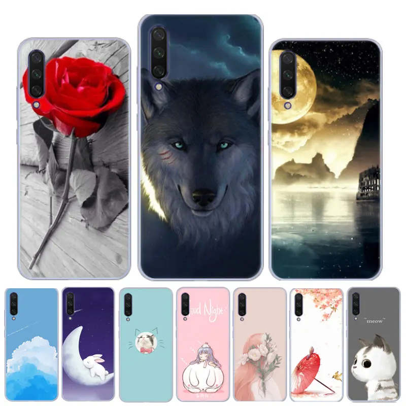 For Xiaomi Mi A3 Case Wolf Flowers Soft TPU Silicone Back Cover Xiomi Mi A3 Phone Case for Xiaomi Mi A3 A 3 MiA3 Housing Fundas
For Xiaomi Mi A3 Case Wolf Flowers Soft TPU Silicone Back Cover Xiomi Mi A3 Phone Case for Xiaomi Mi A3 A 3 MiA3 Housing Fundas