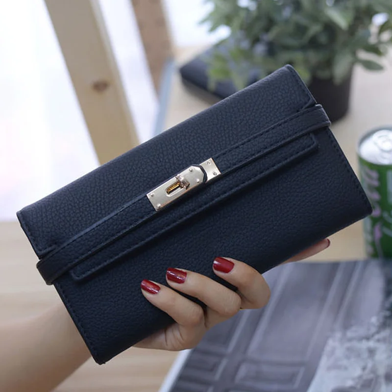 Women PU Leather Wallet Card Money Holder Wallets Long Clutches Purse Handbag New
Women PU Leather Wallet Card Money Holder Wallets Long Clutches Purse Handbag New