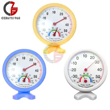 Needle Type Analog Thermometer Hygrometer Mini TH108 Temperature Sensor Meter Humidity Detector Monitor for Fridge Stand Stick
Needle Type Analog Thermometer Hygrometer Mini TH108 Temperature Sensor Meter Humidity Detector Monitor for Fridge Stand Stick