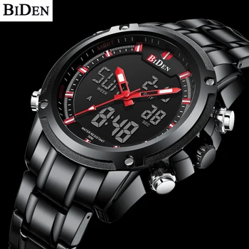 BIDEN Men Quartz Digital Watch Waterproof Sports Calendar Day Week Display Clocks Business Men's Watches relogio masculino Gift
BIDEN Men Quartz Digital Watch Waterproof Sports Calendar Day Week Display Clocks Business Men's Watches relogio masculino Gift