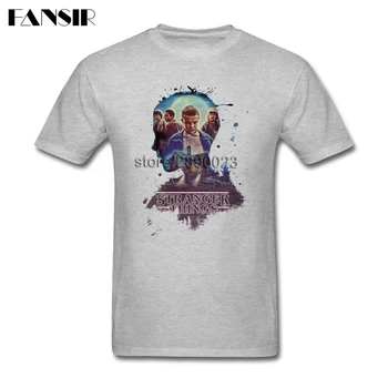 TV Series Stranger Things Men T-shirt Classical Shirts Men Man's 100% Cotton Short Sleeve Over Size Clothes Tops For Team
TV Series Stranger Things Men T-shirt Classical Shirts Men Man's 100% Cotton Short Sleeve Over Size Clothes Tops For Team