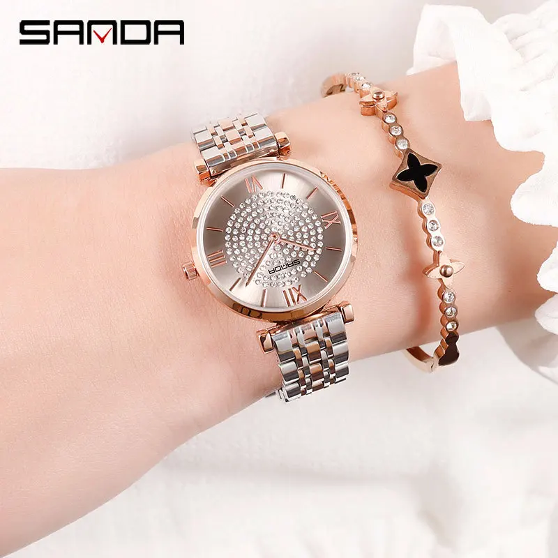 2019 Luxury Diamond Women Bracelet Watches New Fashion Brand Ladies Dress Wrist Watches Steel Waterproof Clock relogio feminino
2019 Luxury Diamond Women Bracelet Watches New Fashion Brand Ladies Dress Wrist Watches Steel Waterproof Clock relogio feminino
