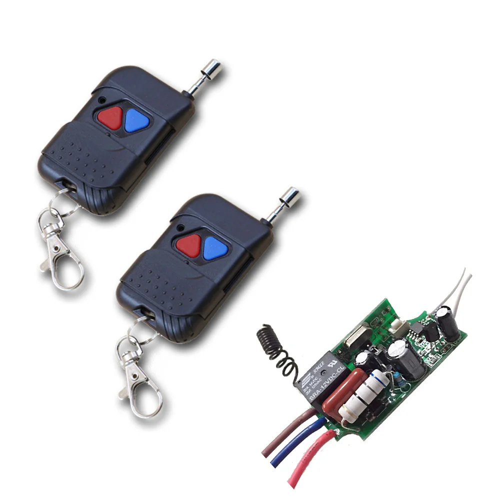 New AC220V 1CH Receiver Remote Control Garage Door RF Wireless Remote Control Switch System 2X Transmitter + 1 X Receiver
New AC220V 1CH Receiver Remote Control Garage Door RF Wireless Remote Control Switch System 2X Transmitter + 1 X Receiver
